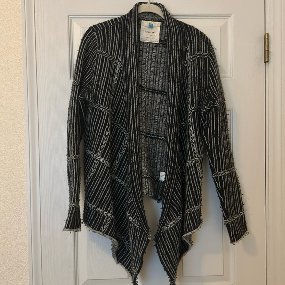 Anthropologie - Sparrow Lambswool Cardigan Sweater - M